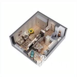1-к квартира, вторичка, 38м2, 17/17 этаж