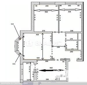 3-к квартира, вторичка, 75м2, 4/24 этаж