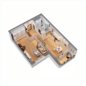 1-к квартира, вторичка, 45м2, 9/17 этаж