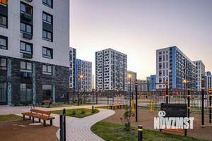 1-к квартира, строящийся дом, 34м2, 10/17 этаж