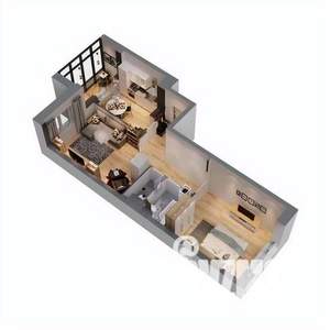 2-к квартира, вторичка, 57м2, 9/17 этаж