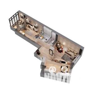 2-к квартира, вторичка, 59м2, 12/17 этаж