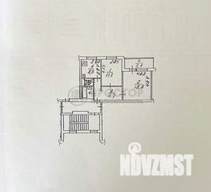 2-к квартира, вторичка, 53м2, 3/5 этаж