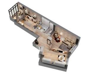 2-к квартира, вторичка, 59м2, 13/17 этаж