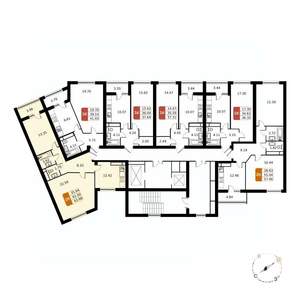 2-к квартира, вторичка, 64м2, 11/17 этаж