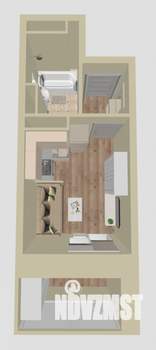 Студия квартира, вторичка, 18м2, 11/17 этаж