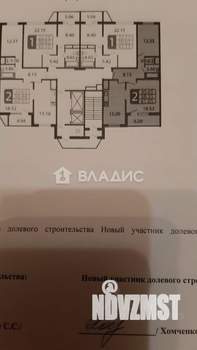 2-к квартира, сданный дом, 61м2, 7/17 этаж