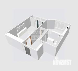 1-к квартира, вторичка, 38м2, 9/17 этаж