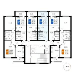 Студия квартира, вторичка, 28м2, 13/17 этаж