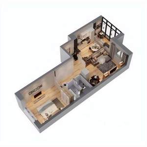 2-к квартира, вторичка, 56м2, 8/17 этаж