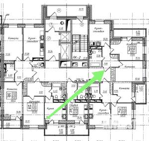 2-к квартира, вторичка, 60м2, 6/17 этаж