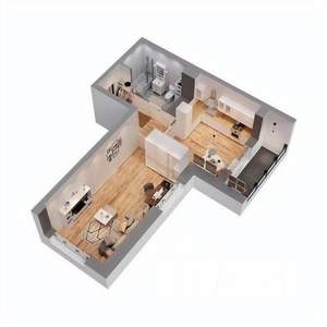 1-к квартира, вторичка, 47м2, 13/17 этаж