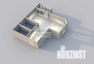 2-к квартира, вторичка, 70м2, 10/17 этаж