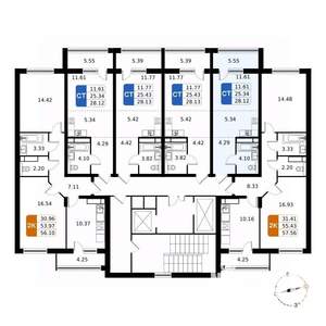 Студия квартира, вторичка, 28м2, 8/17 этаж