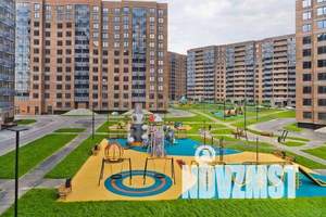 2-к квартира, строящийся дом, 61м2, 4/12 этаж