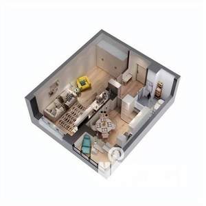 1-к квартира, вторичка, 37м2, 6/17 этаж