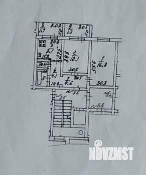 2-к квартира, вторичка, 50м2, 2/10 этаж
