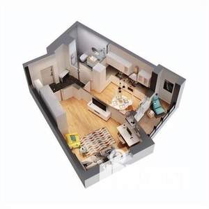 1-к квартира, вторичка, 42м2, 10/17 этаж