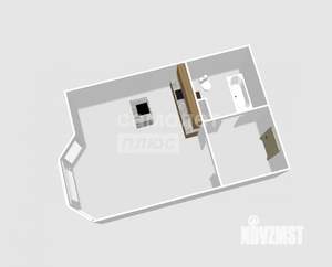 Студия квартира, вторичка, 28м2, 5/17 этаж
