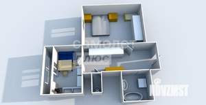 1-к квартира, вторичка, 35м2, 16/17 этаж