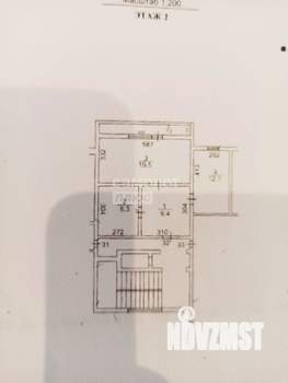 1-к квартира, вторичка, 57м2, 2/9 этаж