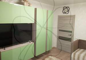 2-к квартира, вторичка, 54м2, 7/17 этаж