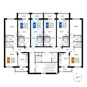 Студия квартира, вторичка, 28м2, 14/17 этаж