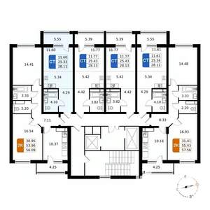 Студия квартира, вторичка, 28м2, 5/17 этаж