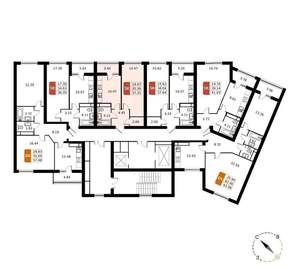 1-к квартира, вторичка, 37м2, 12/17 этаж
