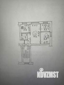 3-к квартира, вторичка, 40м2, 5/5 этаж