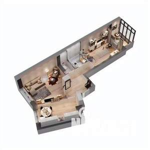 2-к квартира, вторичка, 56м2, 11/17 этаж