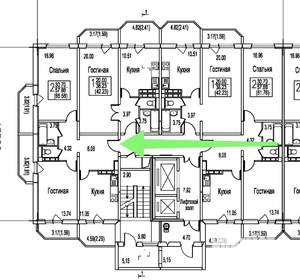 2-к квартира, сданный дом, 66м2, 15/17 этаж